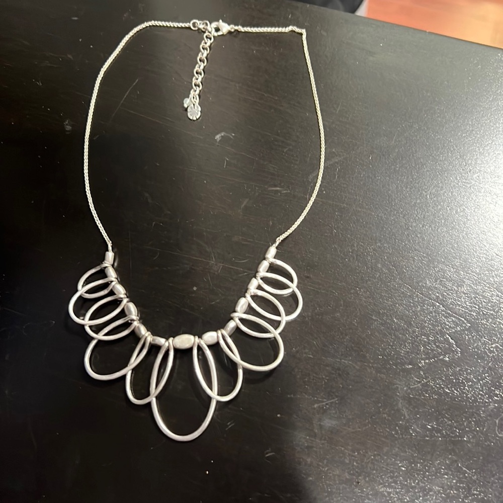 Lucky Brand 16” Silver Necklace